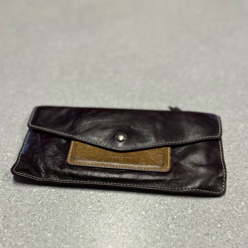 Borgasets unisex leather wallet